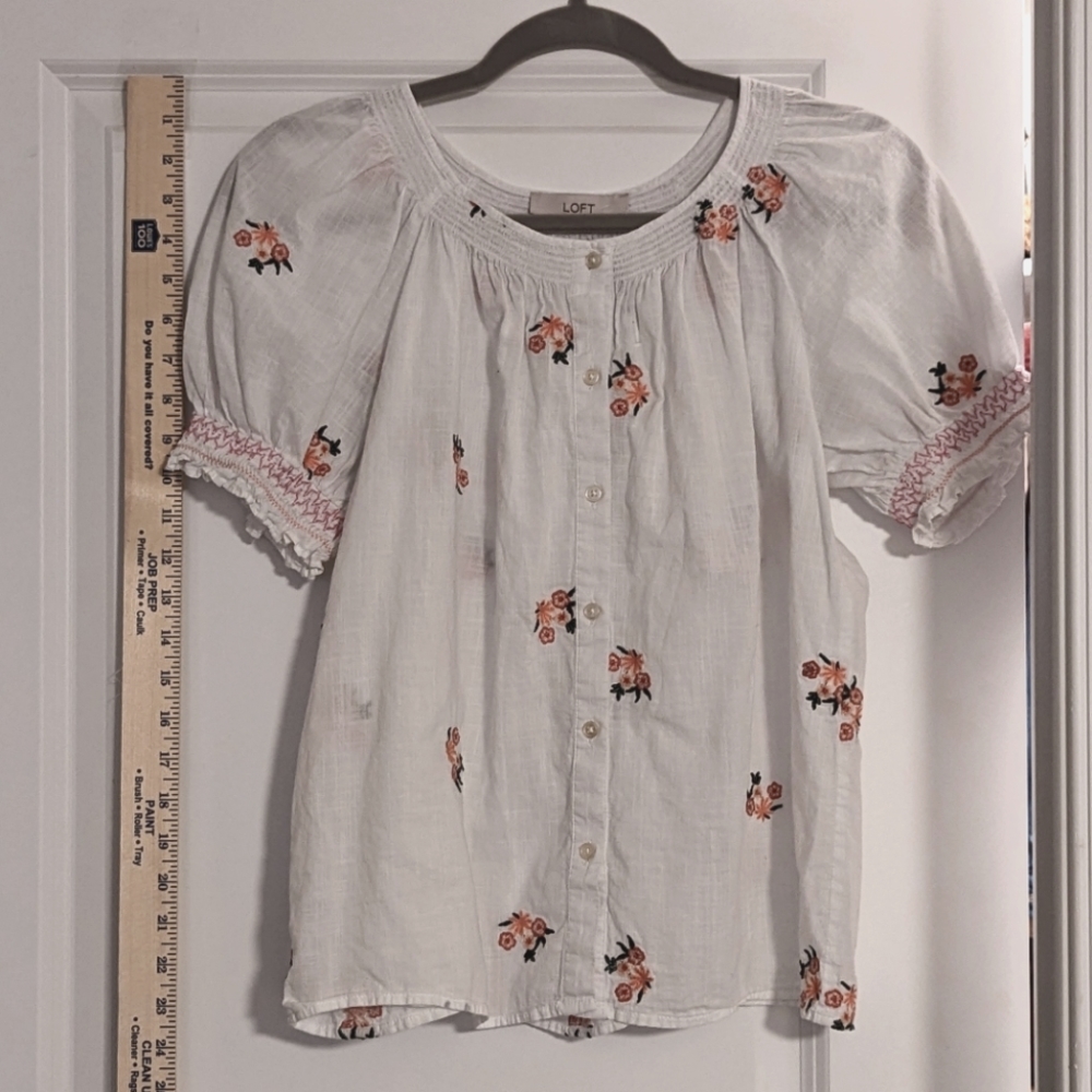 Pretty embroidered blouse